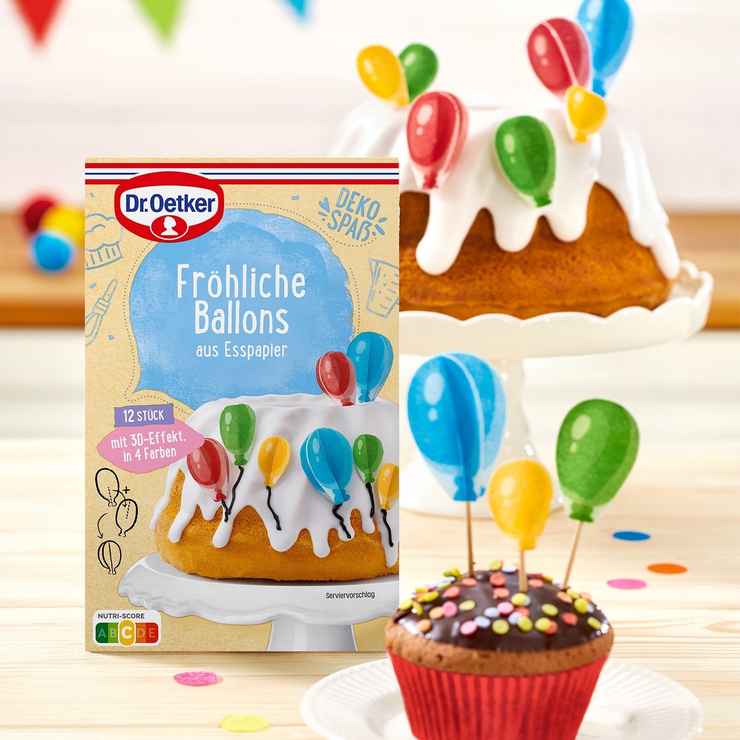 Fröhliche Ballons
