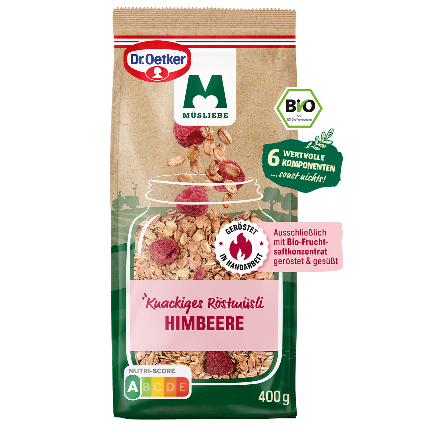 MÜSLIEBE Himbeere Bio