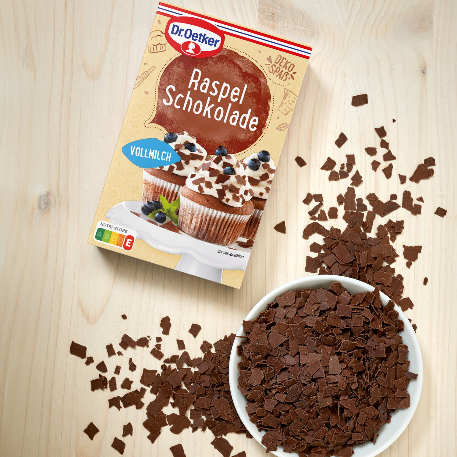 Raspelschokolade Vollmilch