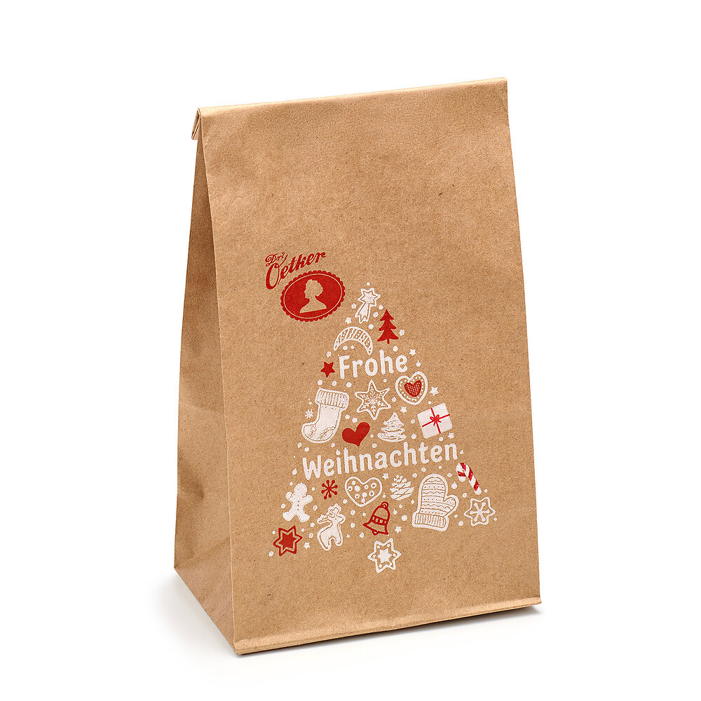 Kekstüte mit einem Weihnachtsbaum