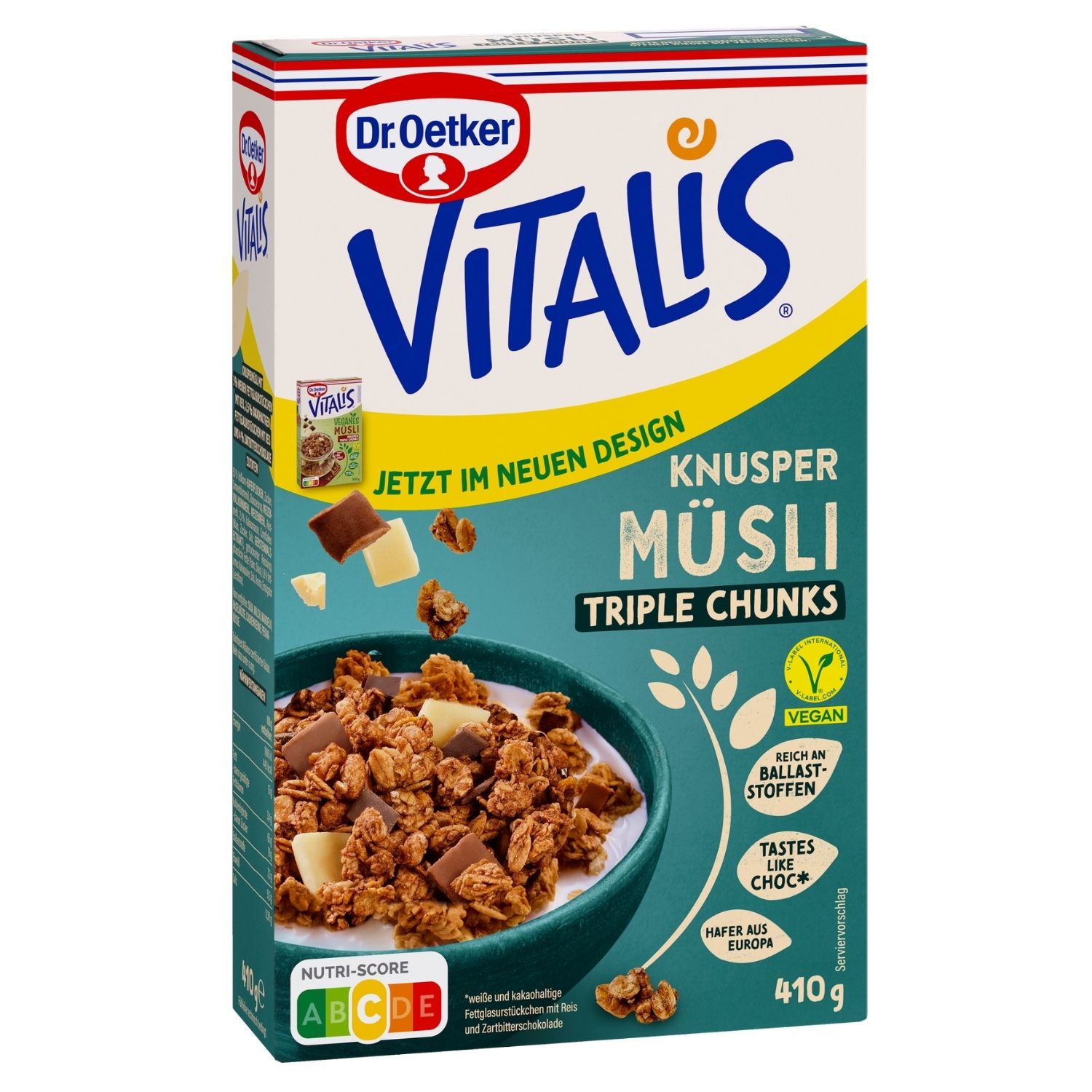 Vitalis Vegan Knusper Triple Chunks