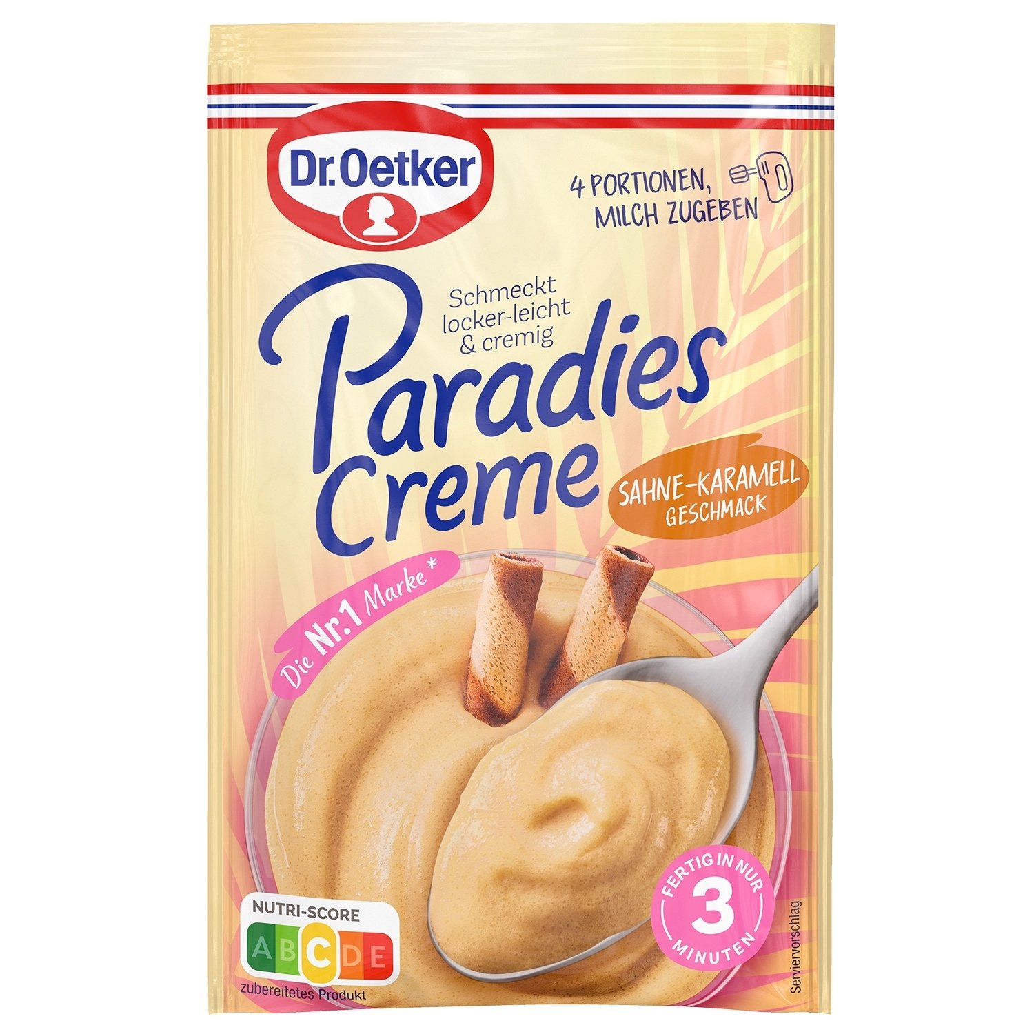 Paradies Creme Sahne-Karamell-Geschmack