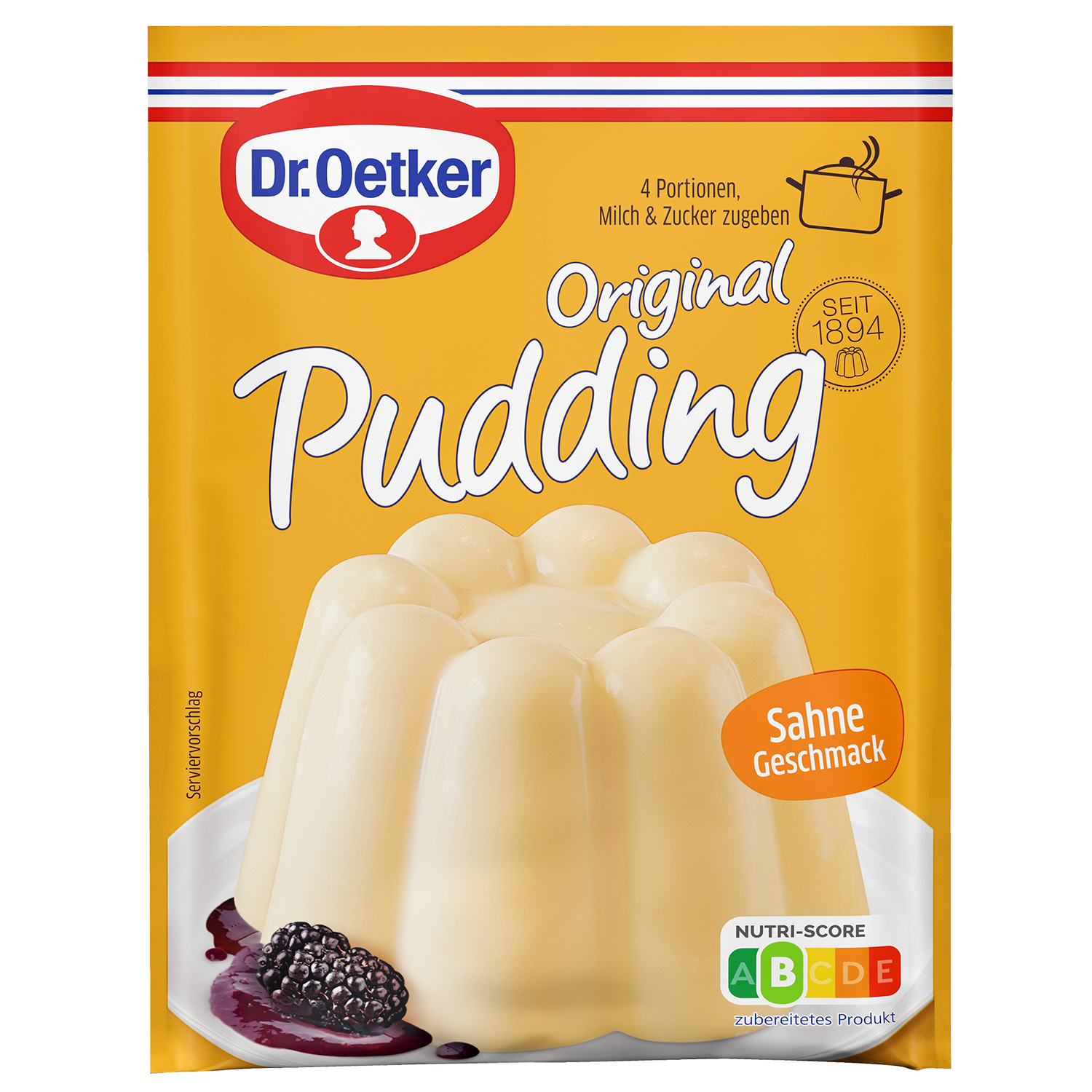 Original Pudding Sahne 3er Original Pudding Sahne 3er