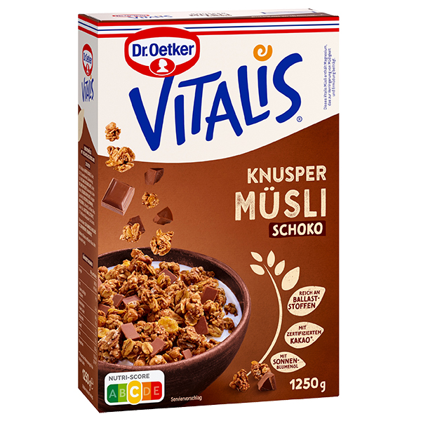 Vitalis Knuspermüsli Schoko 1.250 g