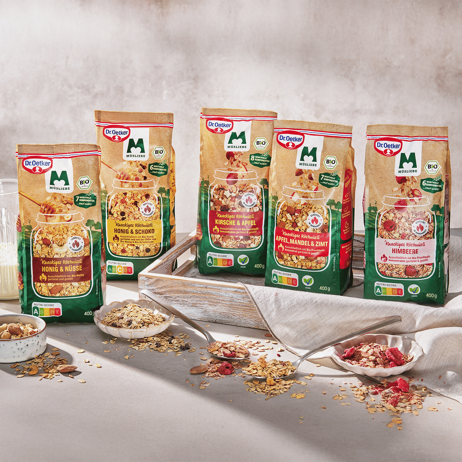 Probier-Set "MÜSLIEBE"