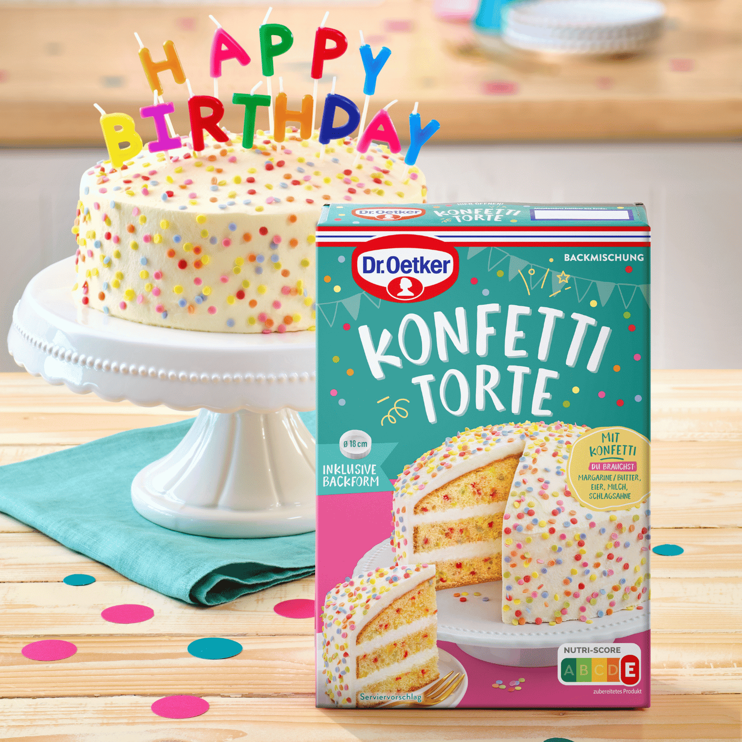 Konfetti Torte