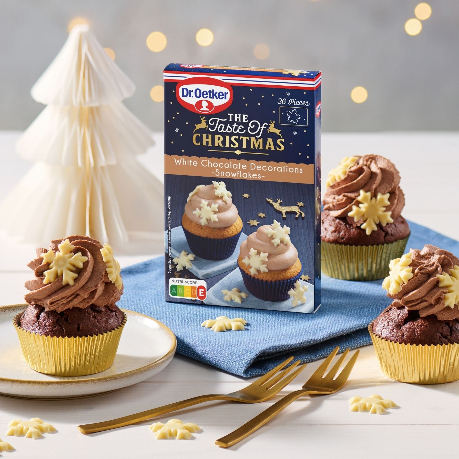 White Chocolate Snowflakes