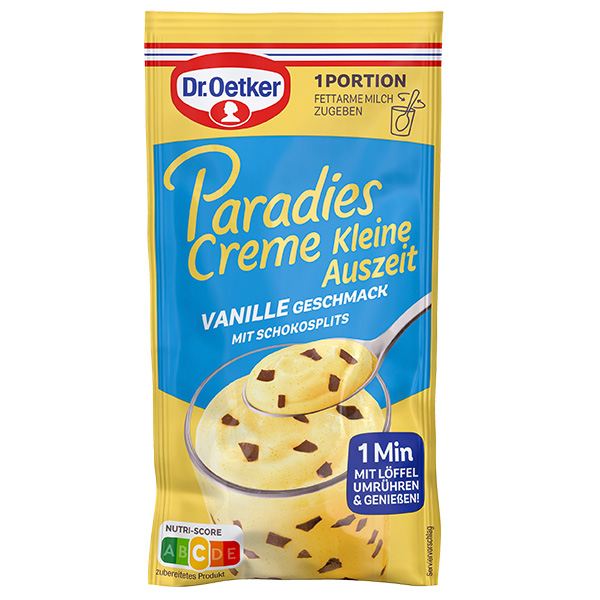Paradies Creme Kleine Auszeit Vanille-Geschmack
