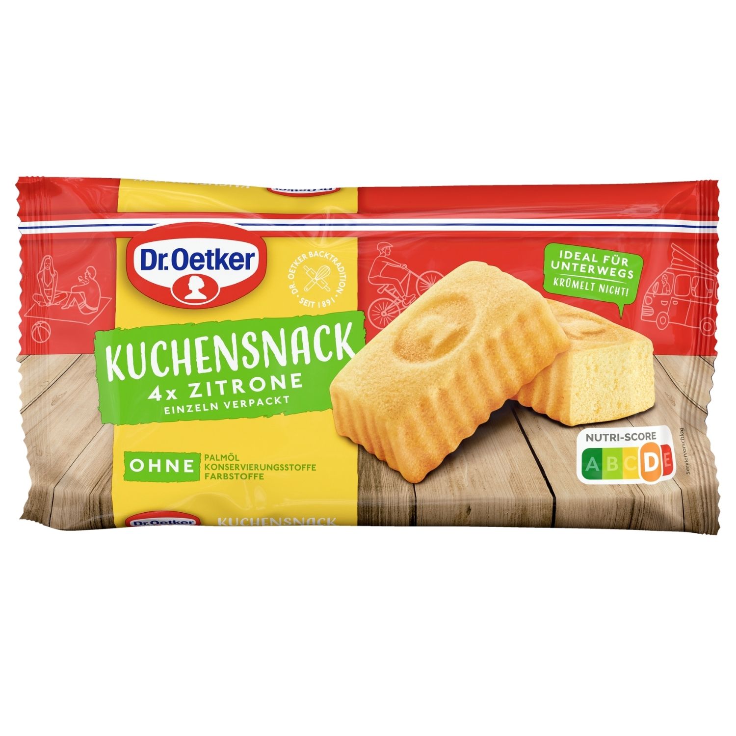 Fertiger Kuchensnack Zitrone 4er