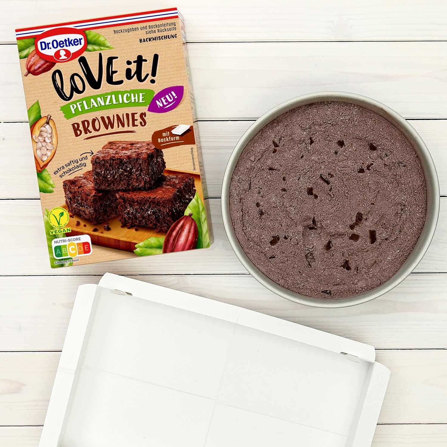 LoVE it! Pflanzliche Brownies LoVE it! Pflanzliche Brownies