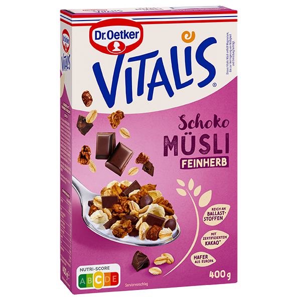 Vitalis Schokomüsli feinherb