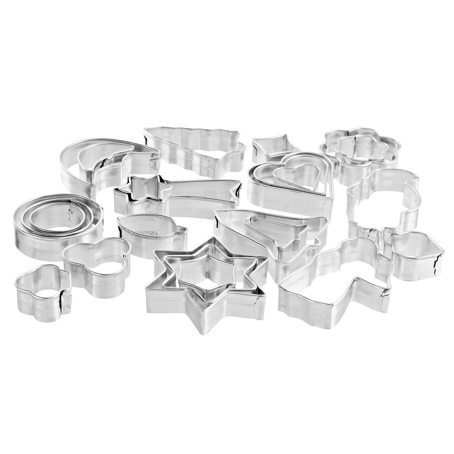 Plätzchen Ausstecher Set 25-tlg