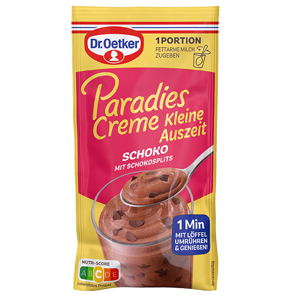 Paradies Creme Kleine Auszeit Schoko