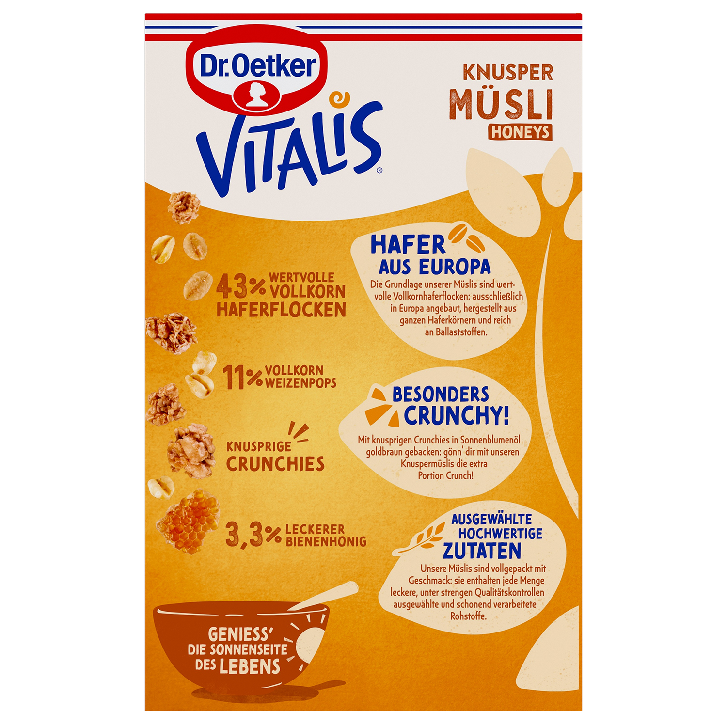 Vitalis Knuspermüsli Honeys