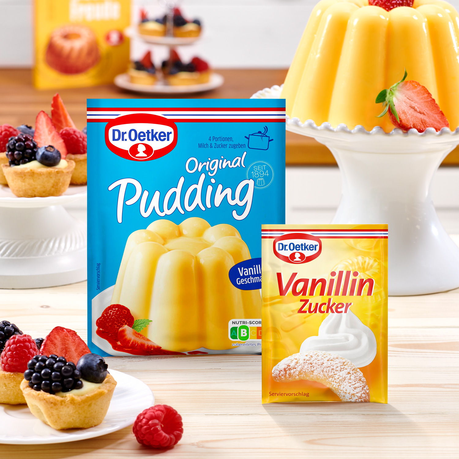 Original Pudding Vanille-Geschmack 3er Original Pudding Vanille-Geschmack 3er