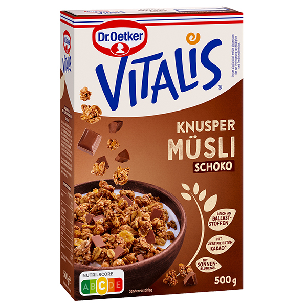 Vitalis Knuspermüsli Schoko