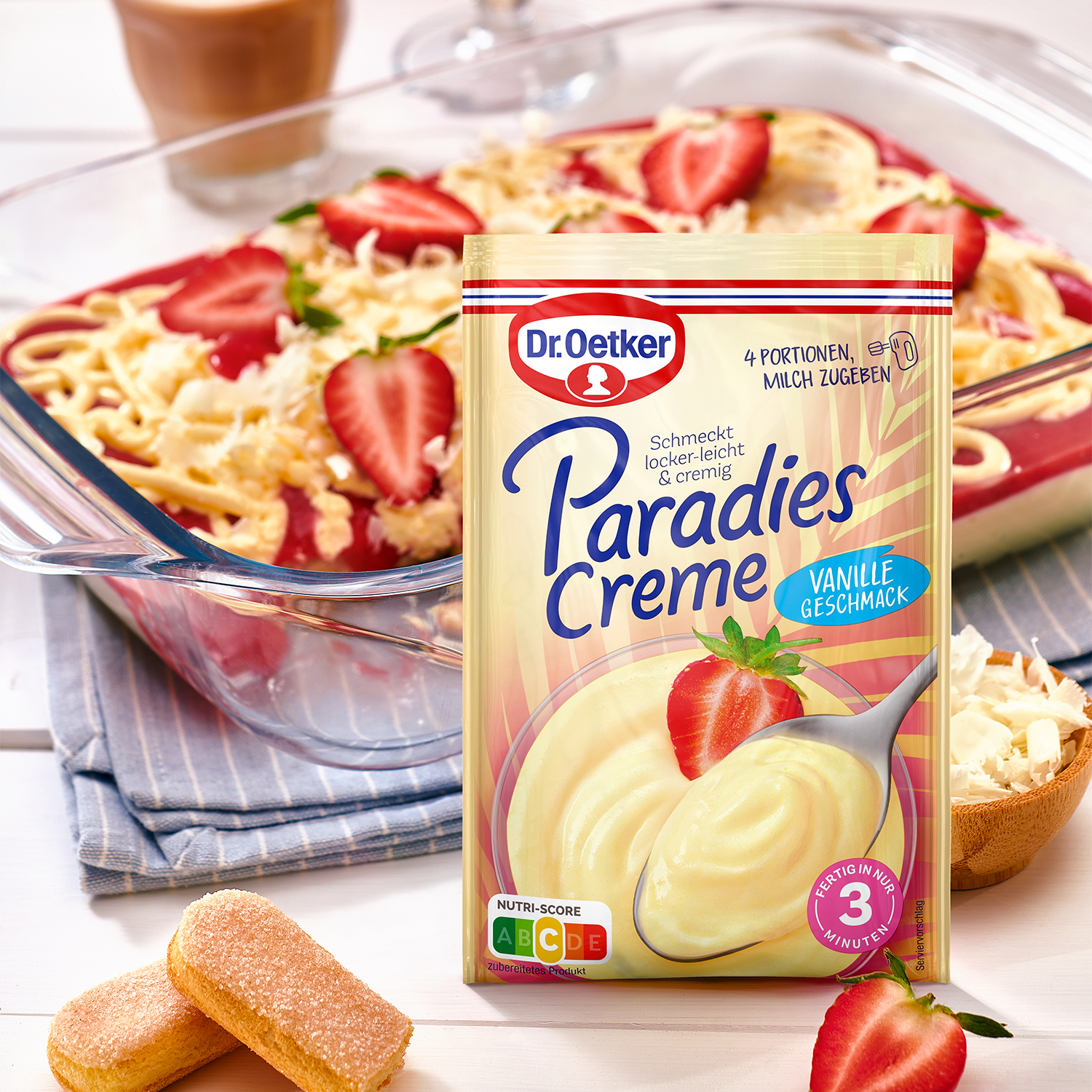 Paradies Creme Vanille-Geschmack Paradies Creme Vanille-Geschmack