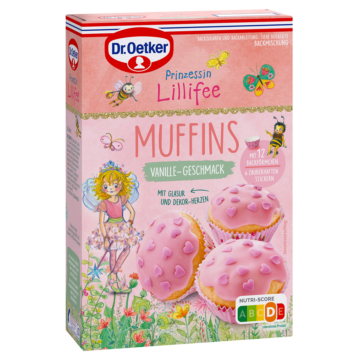 Prinzessin Lillifee Muffins Vanille