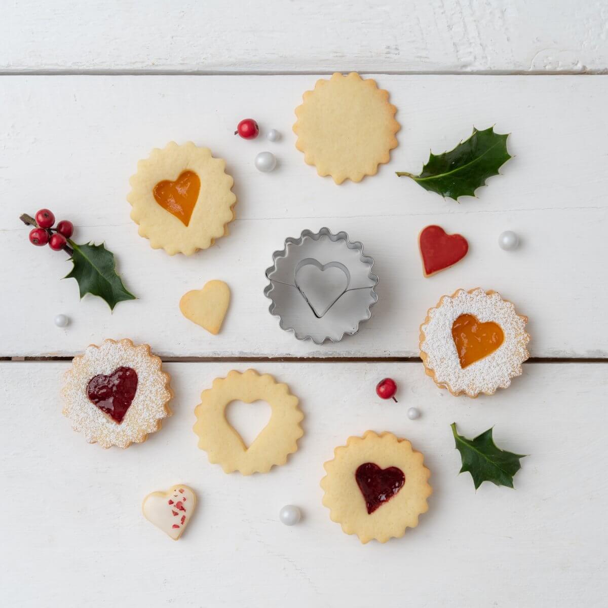 Keks Ausstecher Linzer Herz