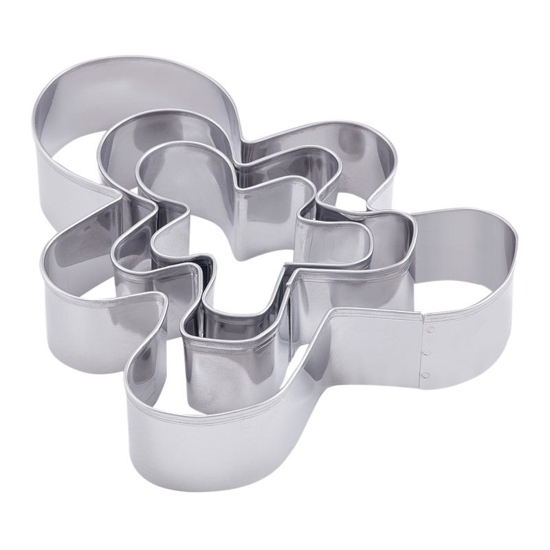 Ausstecher ''Lebkuchenmann'', 3-teilig