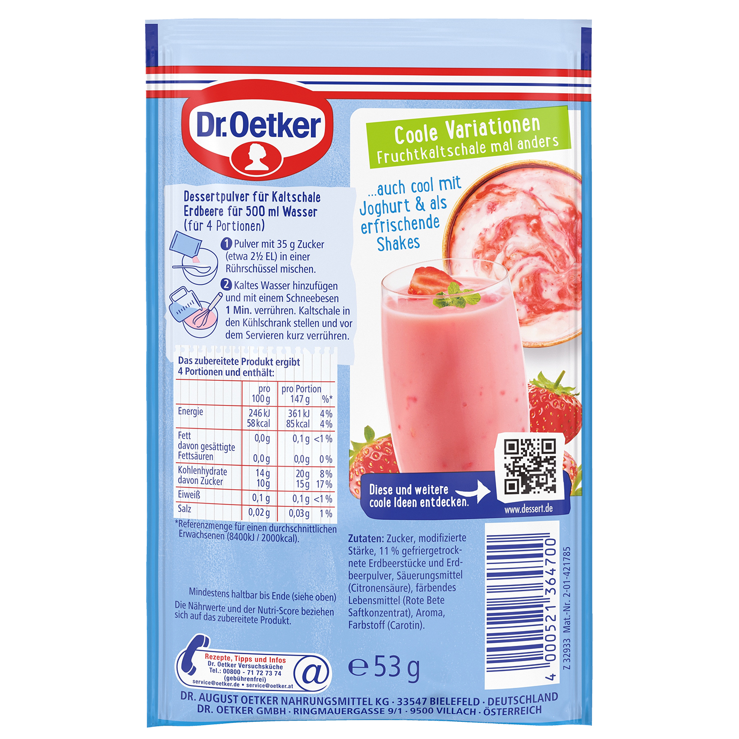 Kaltschale Erdbeere Kaltschale Erdbeere