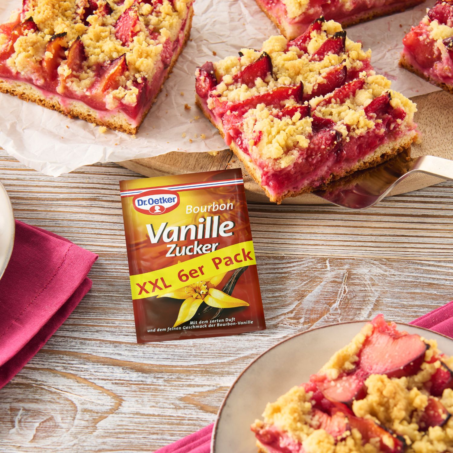 Bourbon Vanille Zucker 6er