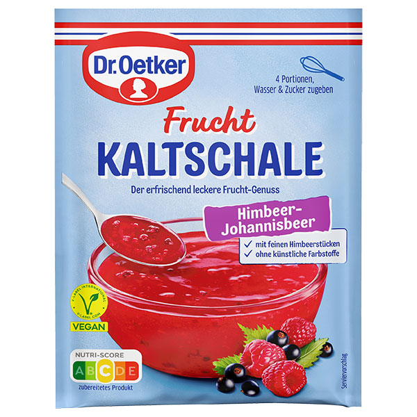 Fruchtkaltschale Himbeer-Johannisbeer