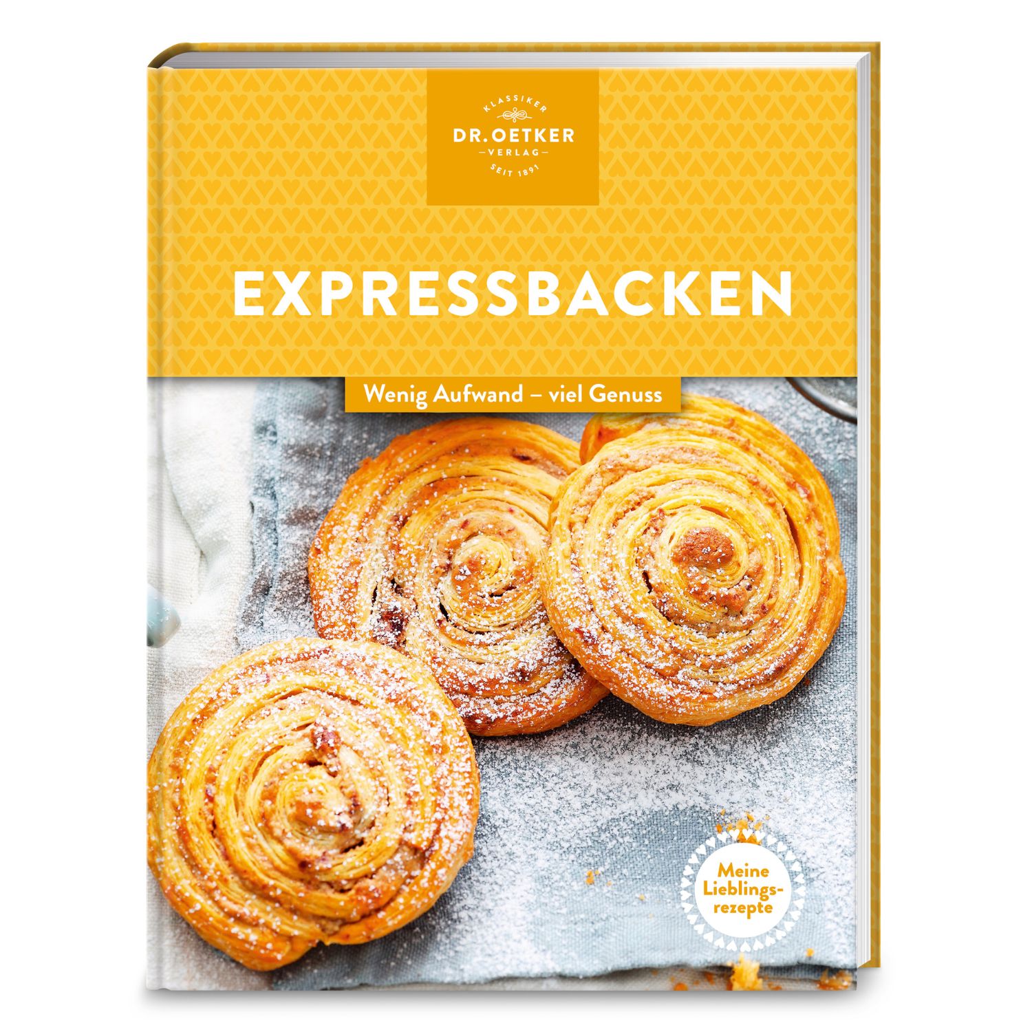 Cover des Backbuchs Expressbacken von Dr. Oetker