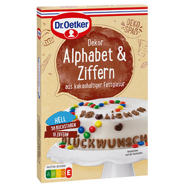 Dekor Alphabet & Ziffern