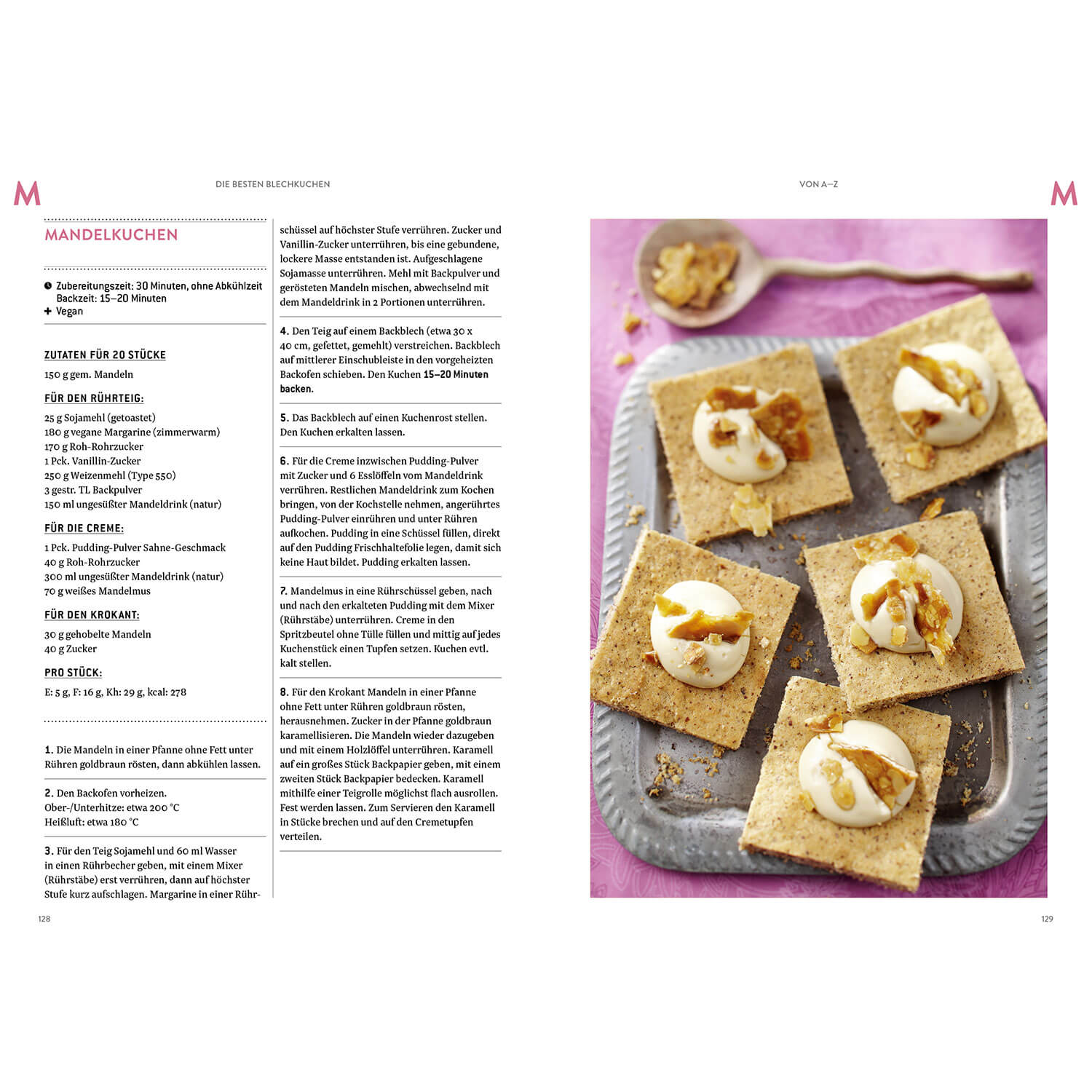 Die besten Blechkuchen von A–Z