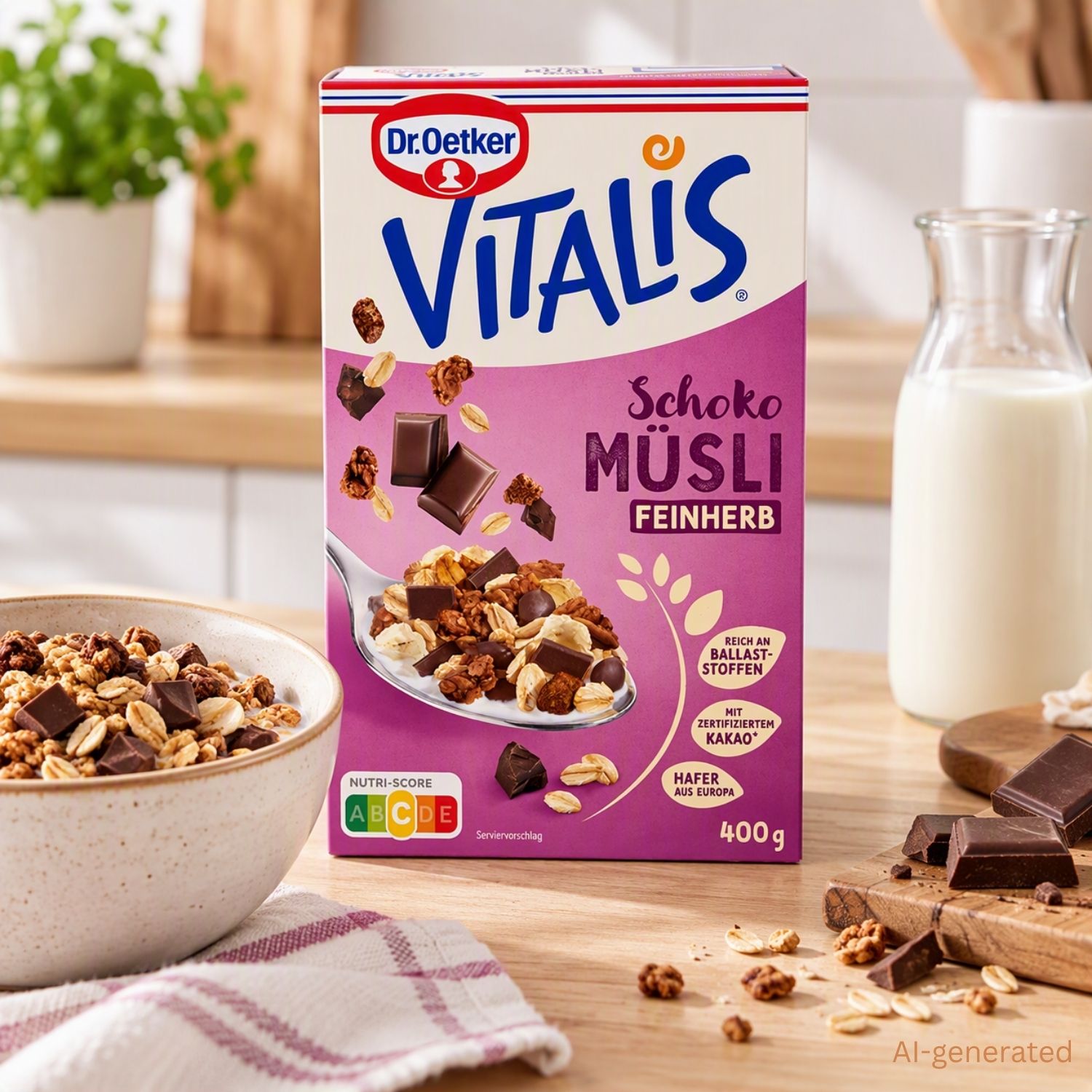 Vitalis Schokomüsli feinherb