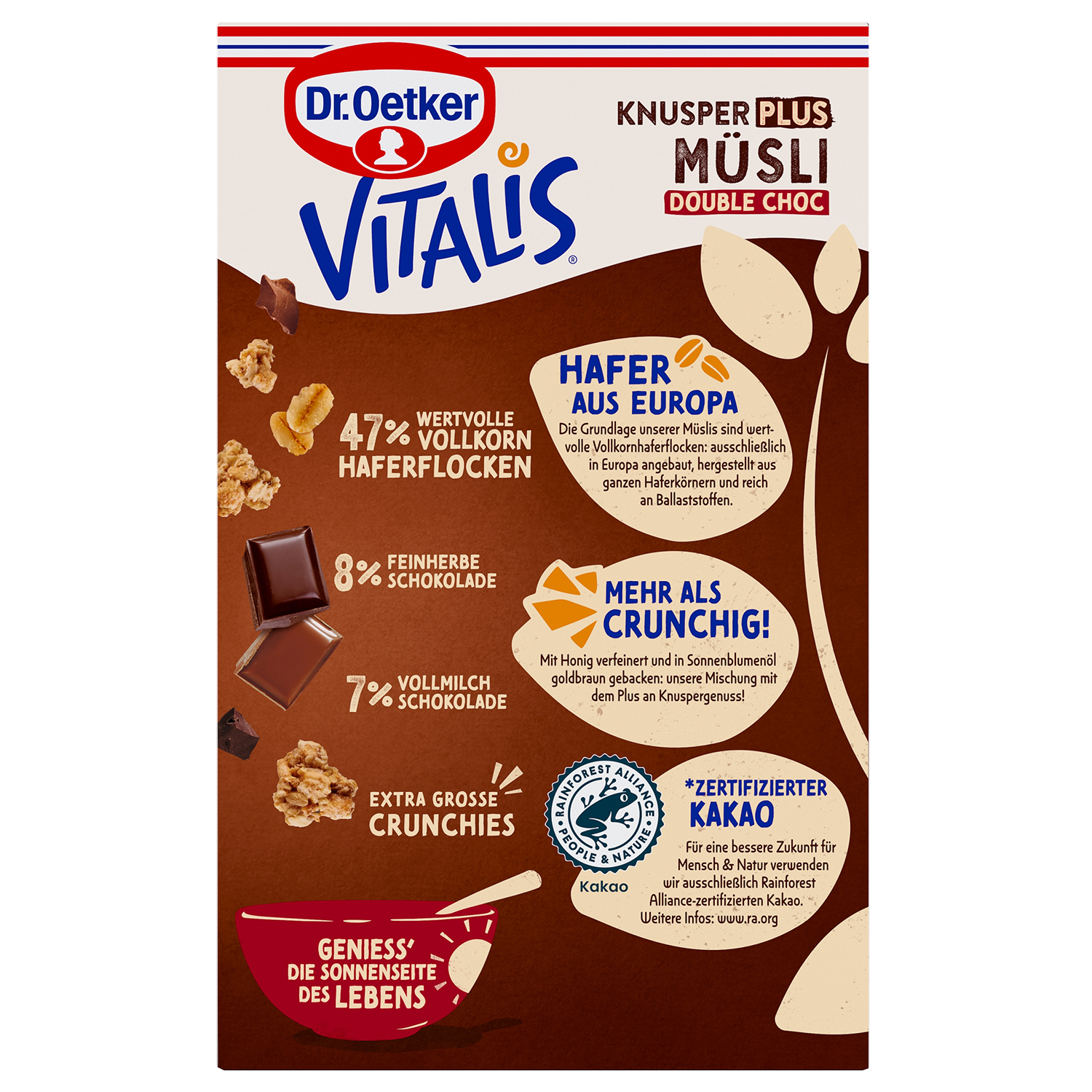 Vitalis KnusperPlus Double Chocolate