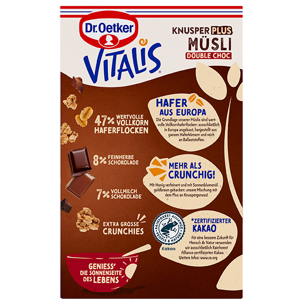 Vitalis KnusperPlus Double Chocolate