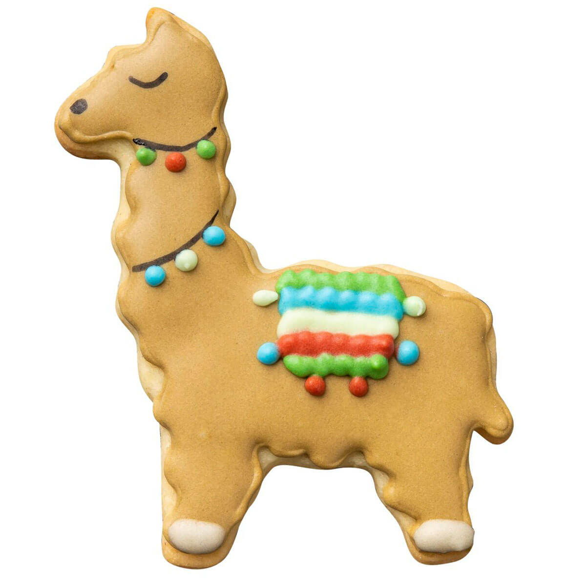 Creative Party Lama Ausstechform – 10,16 Cm, Weiß, Lebensmittelecht