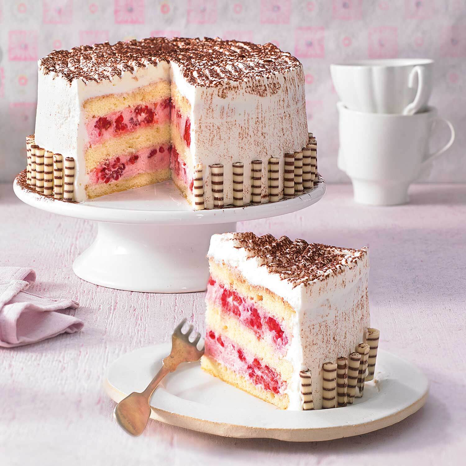 Schoko Zebra Röllchen Schoko Zebra Röllchen