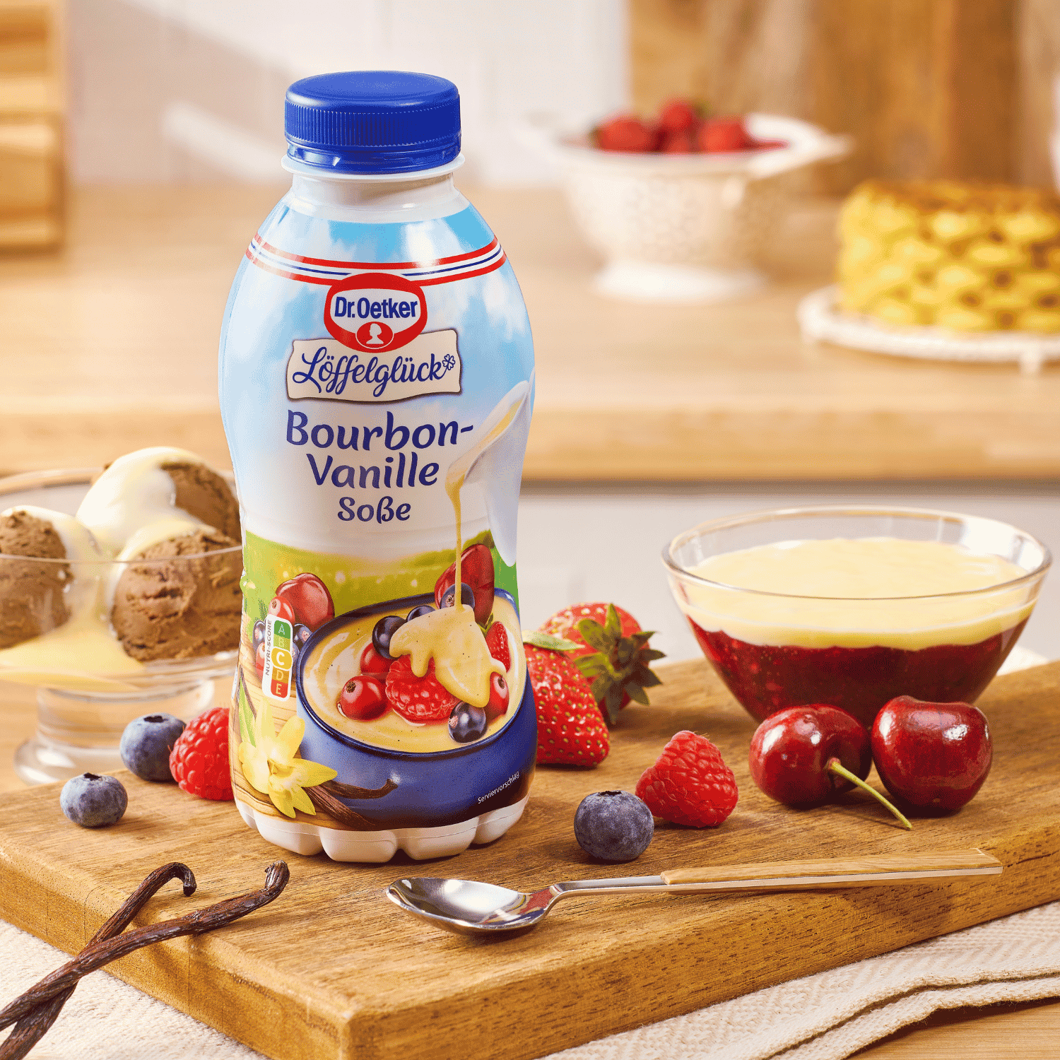 Bourbon-Vanille-Soße 500 ml ungekühlt