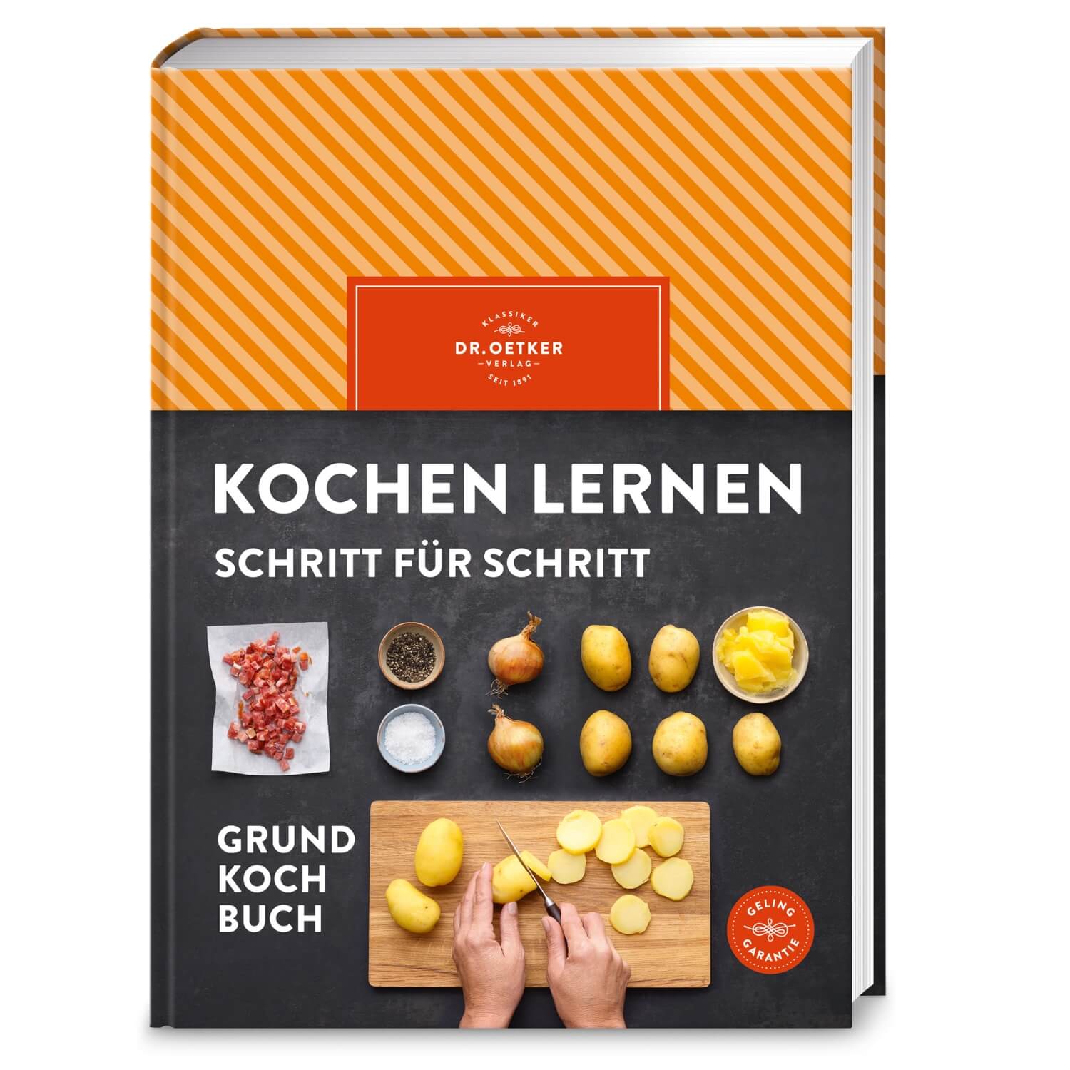 Cover des Dr. Oetker Kochbuchs Kochen lernen Schritt fuer Schritt