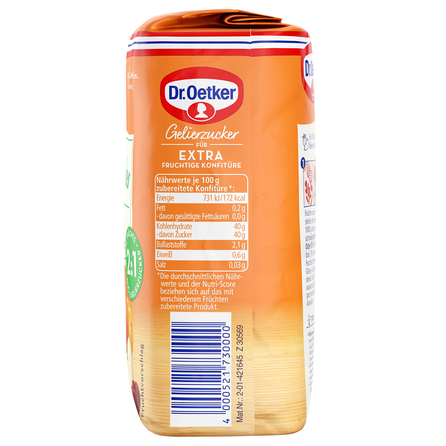 Gelierzucker Extra 2:1 Gelierzucker Extra 2:1