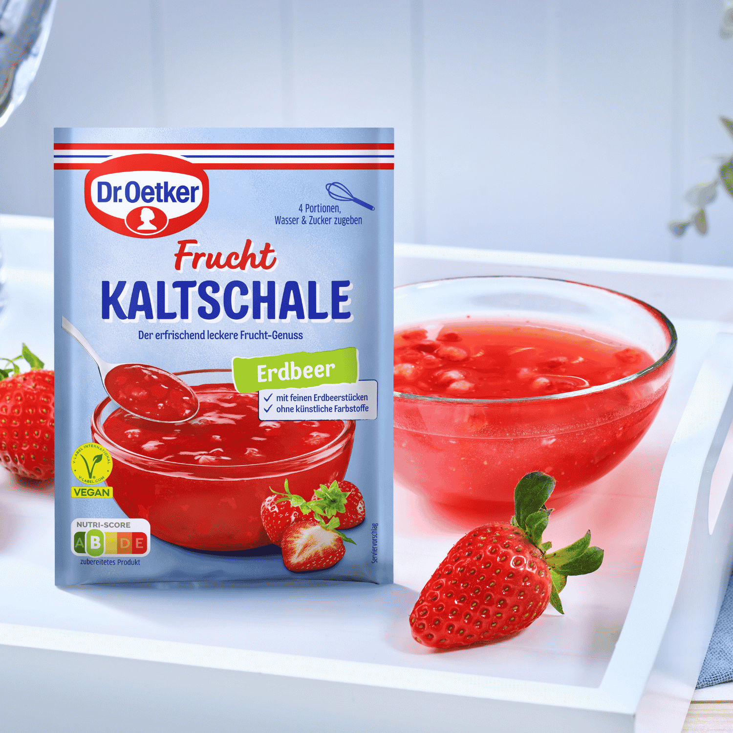 Fruchtkaltschale Erdbeer