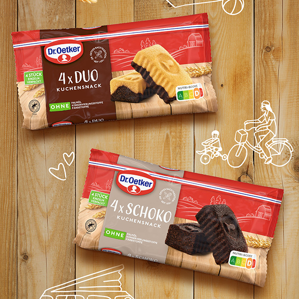 Fertiger Kuchensnack Schoko 4er Fertiger Kuchensnack Schoko 4er