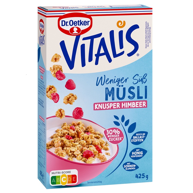 Vitalis Weniger süß Knusper Himbeer