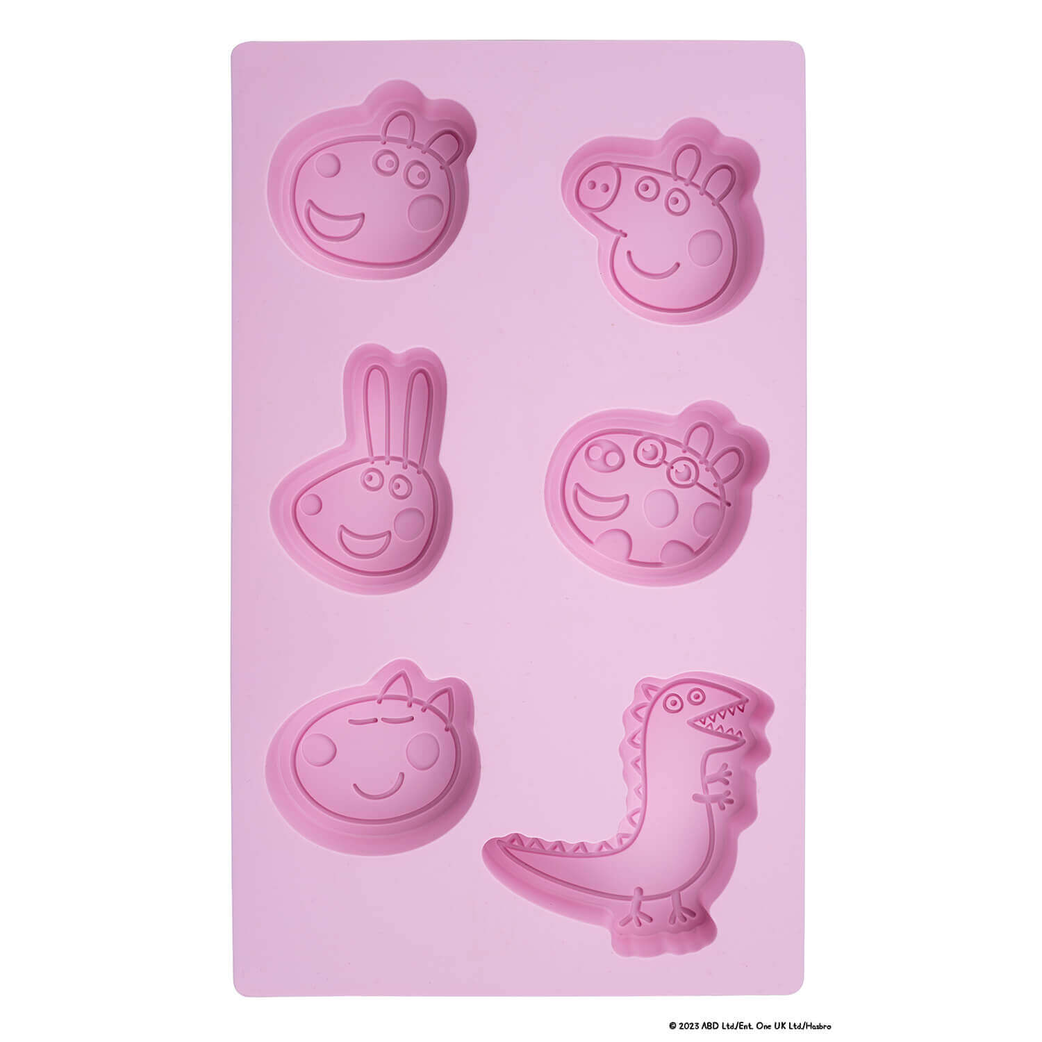 Silikonform Mini Küchlein "Peppa & Freunde" Silikonform Mini Küchlein "Peppa & Freunde"