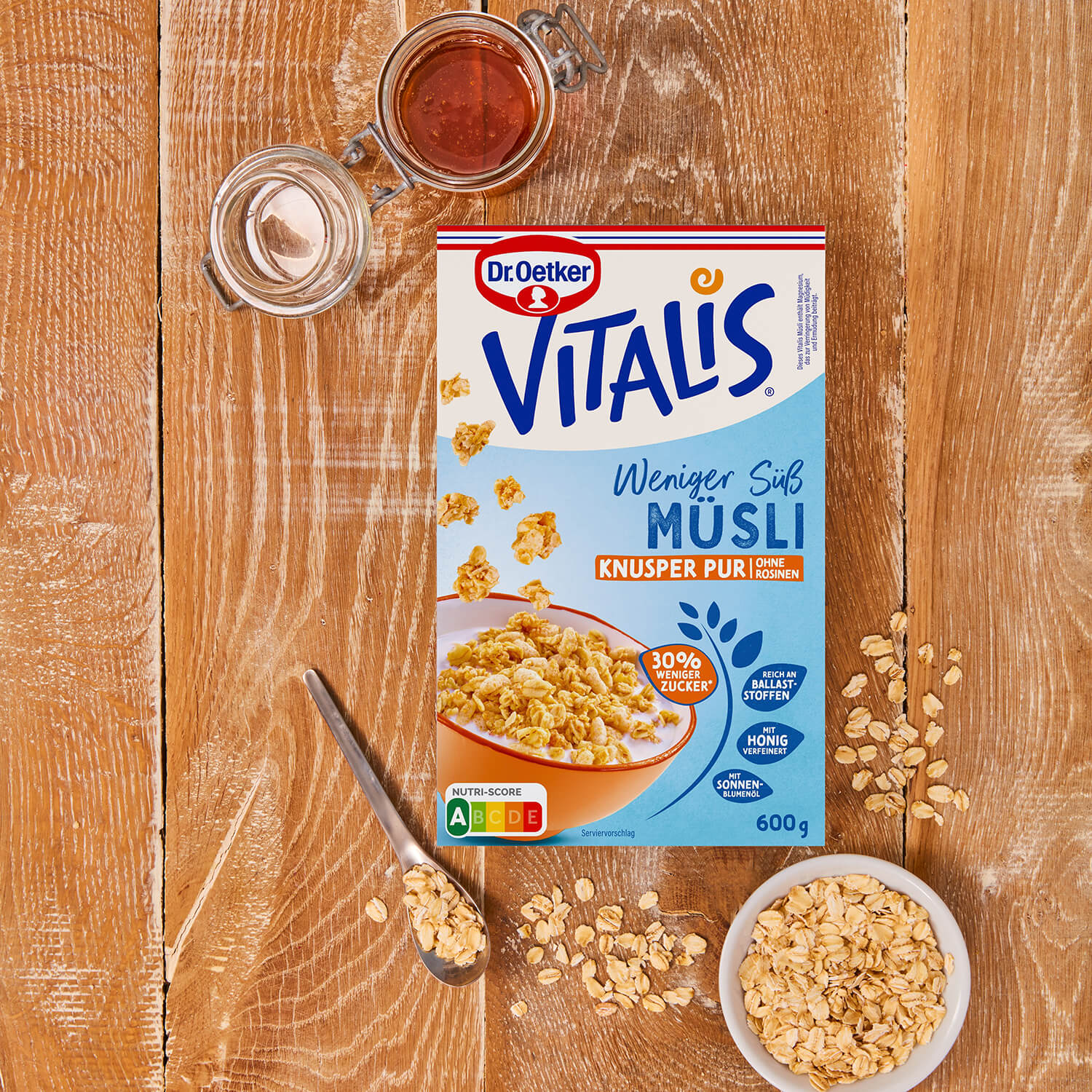 Vitalis Weniger süß Knusper Pur Vitalis Weniger süß Knusper Pur