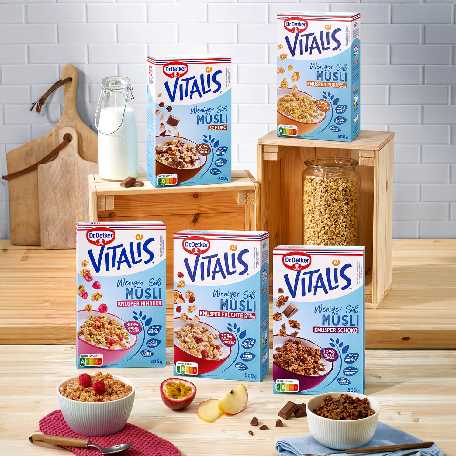 Vitalis Weniger süß Knusper Pur Vitalis Weniger süß Knusper Pur