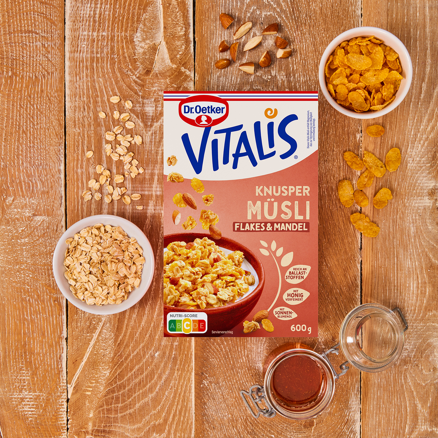 Vitalis Knuspermüsli Flakes+Mandeln Vitalis Knuspermüsli Flakes+Mandeln