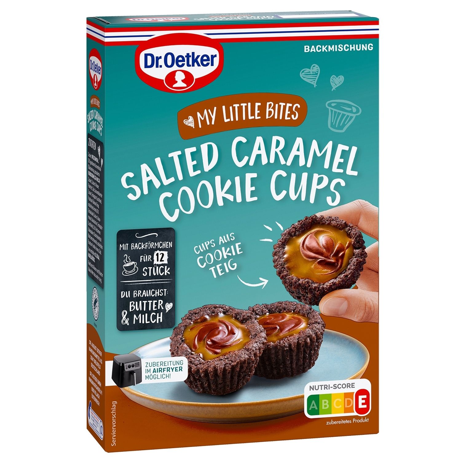 Salted Caramel Cookie Cups