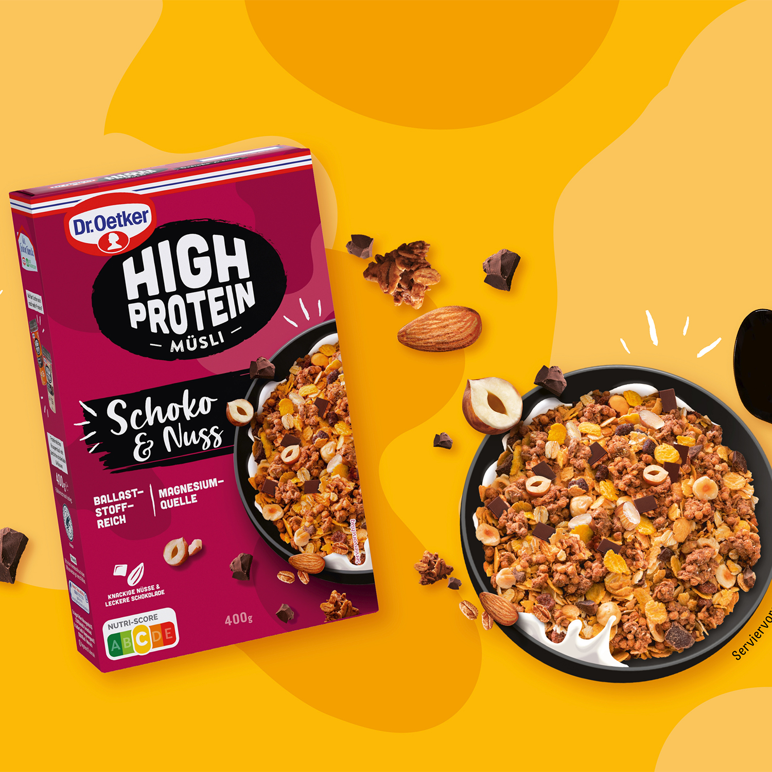 High Protein Müsli Schoko & Nuss