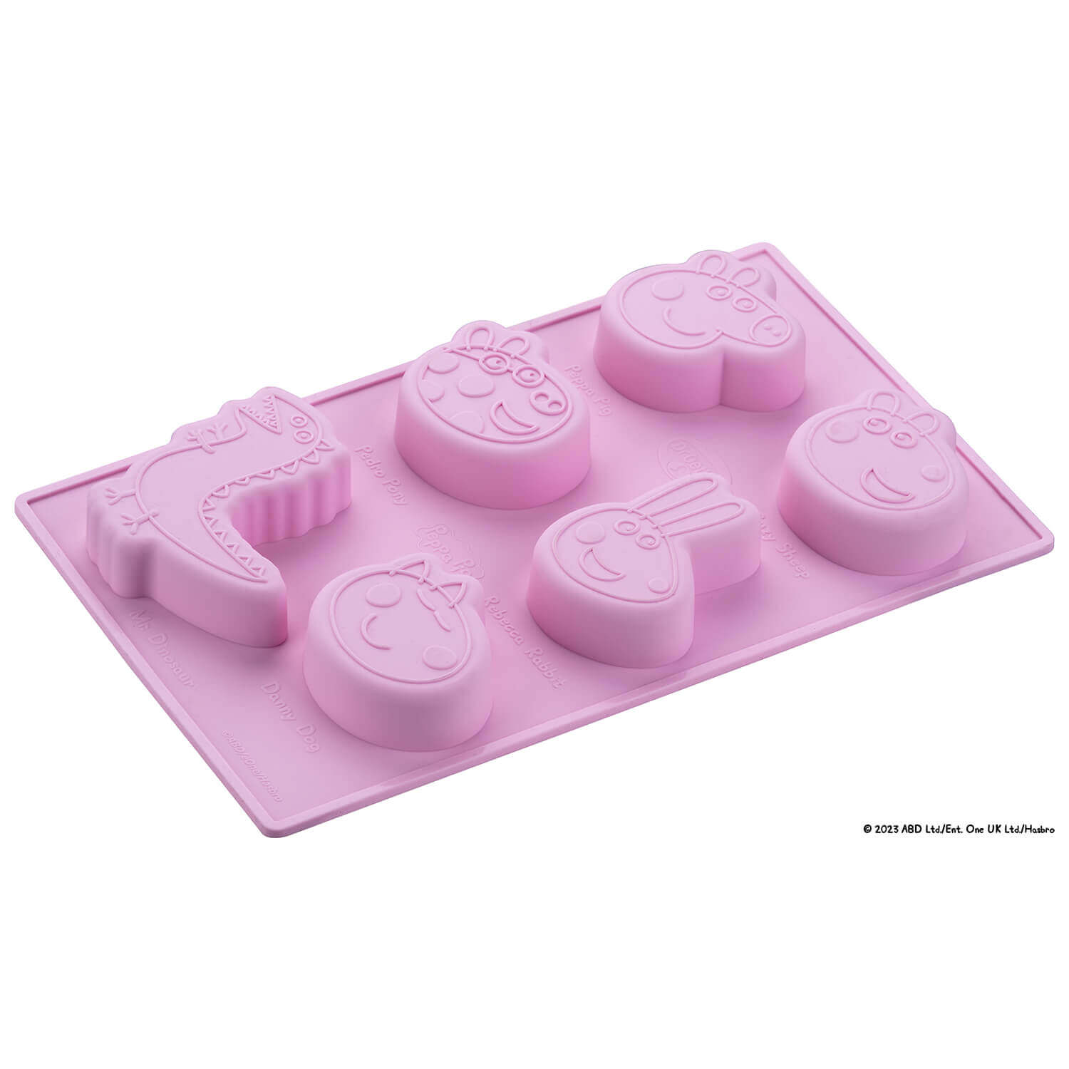 Silikonform Mini Küchlein "Peppa & Freunde" Silikonform Mini Küchlein "Peppa & Freunde"