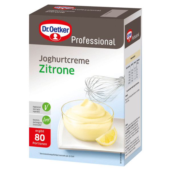 Joghurtcreme Zitrone