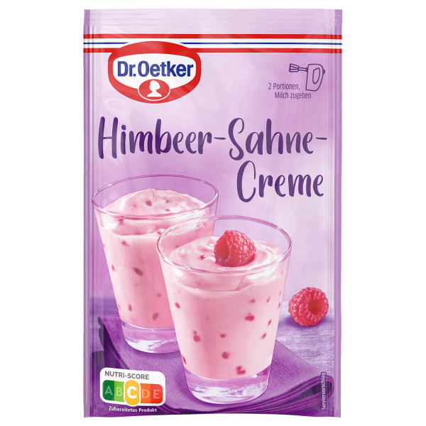 Himbeer-Sahne-Creme